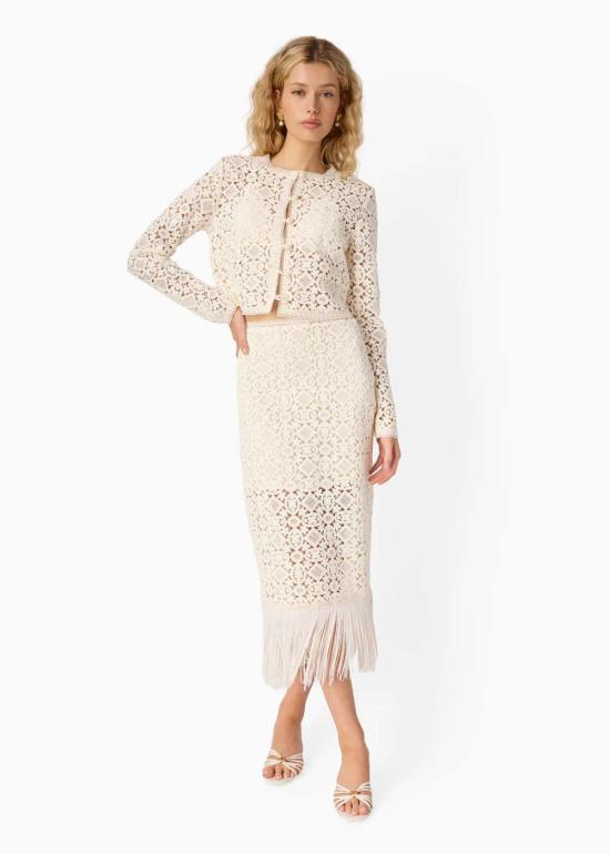  카미 뉴욕 롱 스커트 Cami Nyc Venezia 크로셰 - CAMI NYC