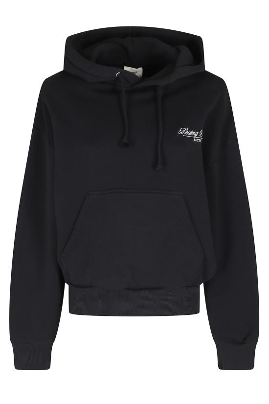  오트리 후드 티셔츠 후드 스웨트셔츠 블랙