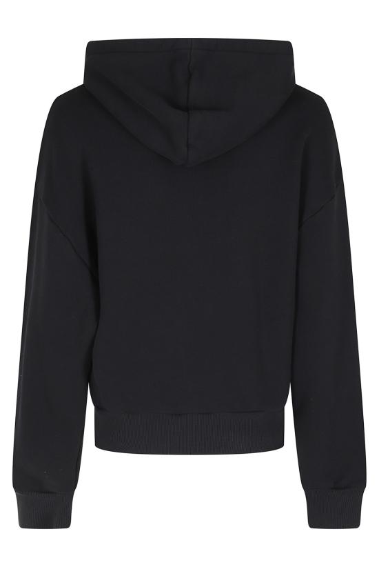  오트리 후드 티셔츠 후드 스웨트셔츠 블랙 - AUTRY