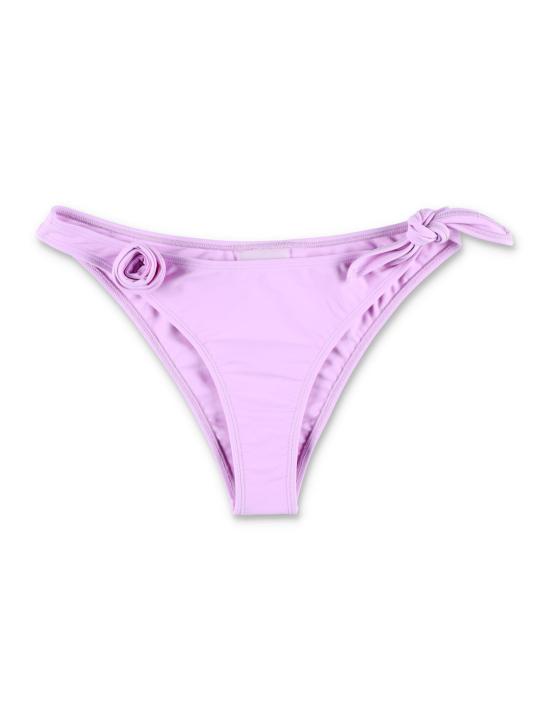  코페르니 비키니 수영복 플라워 디테일 비키니 하의 (보라색)