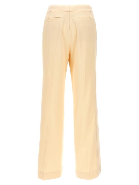  짐머만 팔라초 팬츠 일러스트레이션 스트레이트 턱시도 팬츠 베이지 - ZIMMERMANN