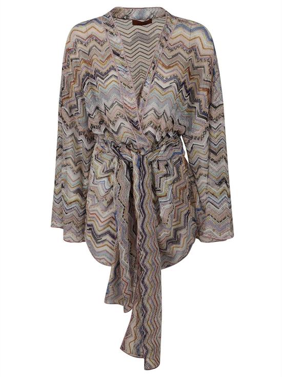  미소니 비치용품 Missoni Ms24 Sq0 E Br00 Ti 카미시아 블라우스 멀티컬러 - MISSONI