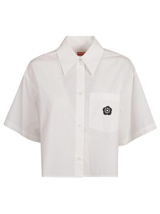  겐조 블라우스 Fe52 CH2469 Lh 코튼 셔츠