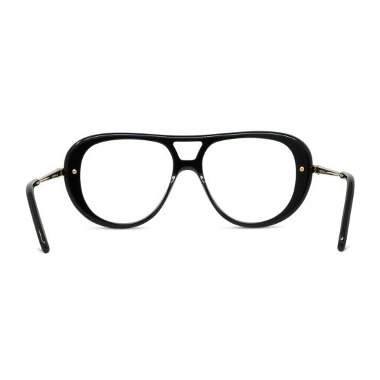  로에베 안경 LW50112 I 슬림 001 아세테이트/메탈  블랙 - LOEWE