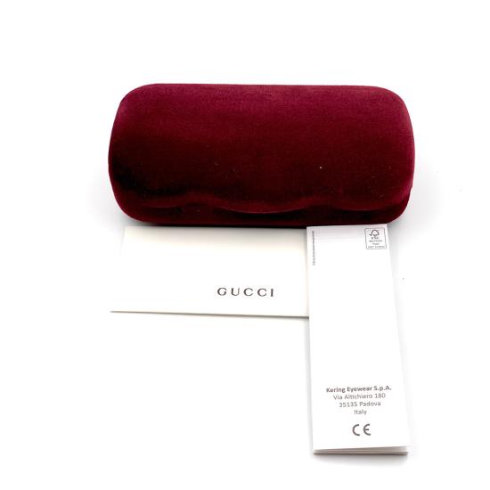  구찌 안경 GG1219 O 스퀘어  마로네 - GUCCI
