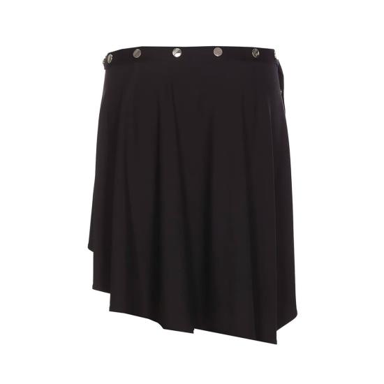  디 아티코 숏 스커트 The Attico 241 Wcs181 A014 미니 스커트 Nero - THE ATTICO