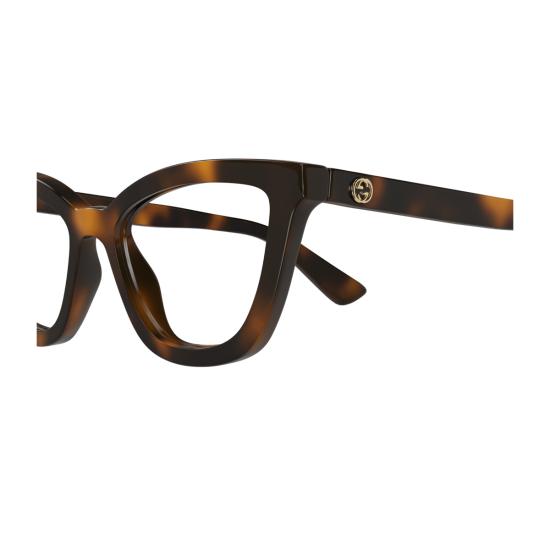  구찌 안경 GG1686 O GG 로고  하바나 브라운 - GUCCI