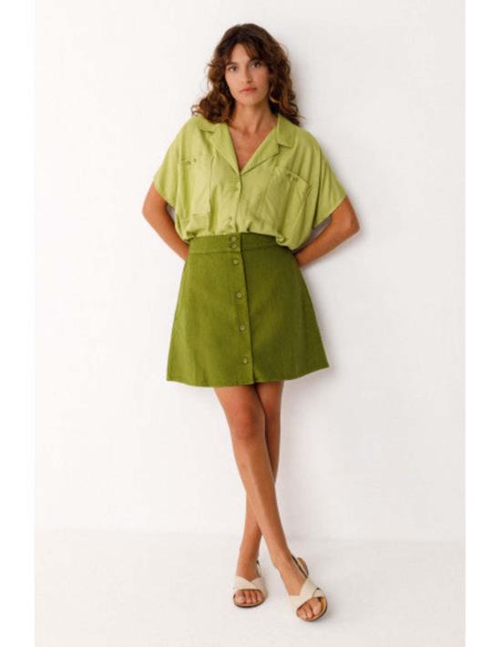  에스케이에프케이 숏 스커트 Skfk 이라기 스커트