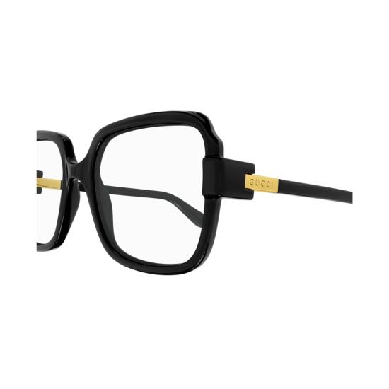  구찌 안경 GG1433 O 레터링 아세테이트  블랙 - GUCCI