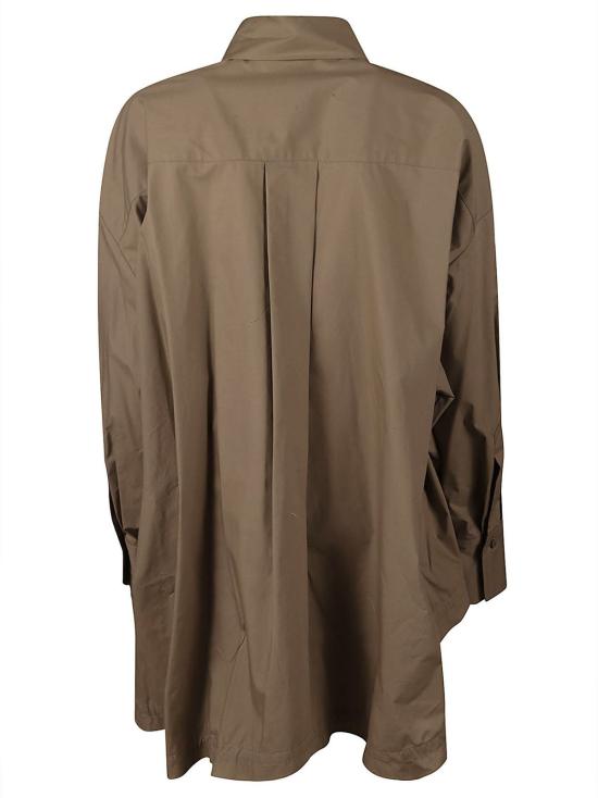  디 아티코 블라우스 The Attico 242 Wch19 C052 코튼 셔츠 Avorio