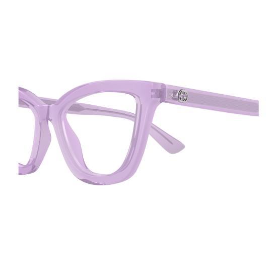  구찌 안경 GG1686 O GG 로고 008 재활용 아세테이트  Viola