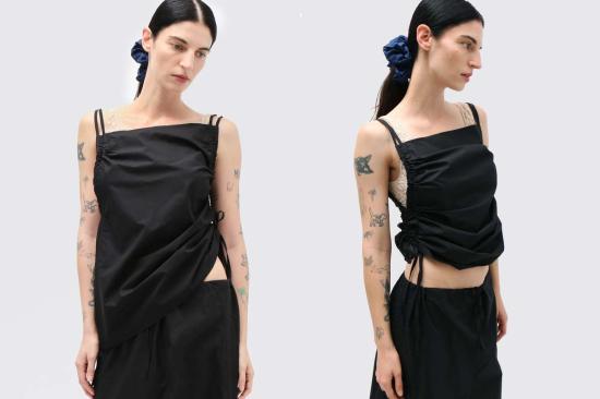  베이스레인지 블라우스 그림 상단