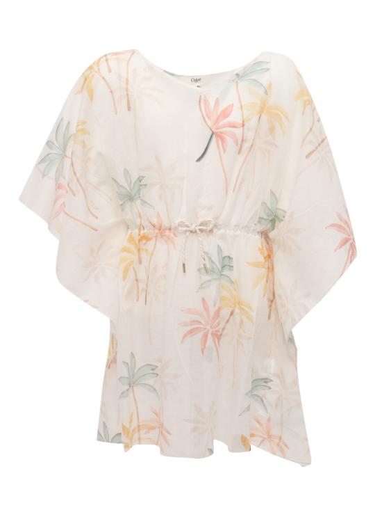  끌로에 숏 원피스 반팔 드레스 멀티컬러 - CHLOE