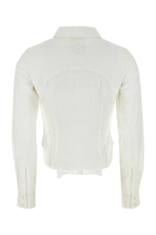  마린세르 셔츠 마린 세르 화이트 코튼 셔츠 - MARINE SERRE