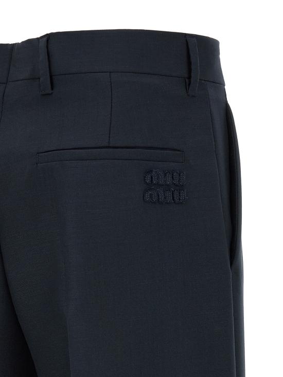 26SS 미우미우 스트레이트 팬츠 MP1990SOOO12I1F0124 Blue - MIU MIU