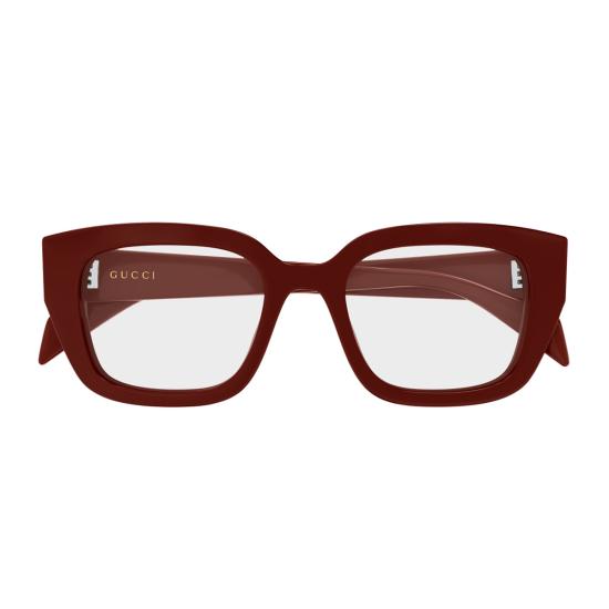  구찌 안경 GG2021 O 리네아 인스티튜셔널 로고 003  버건디 - GUCCI