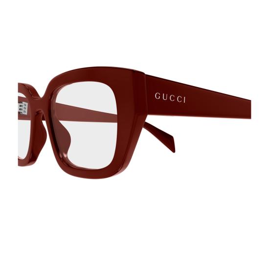  구찌 안경 GG2021 O 리네아 인스티튜셔널 로고 003  버건디 - GUCCI