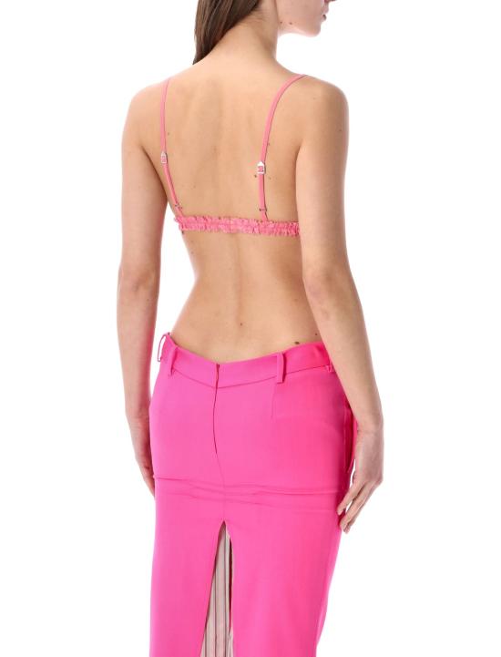  디 아티코 브라 아티코 레이스  핑크 - THE ATTICO