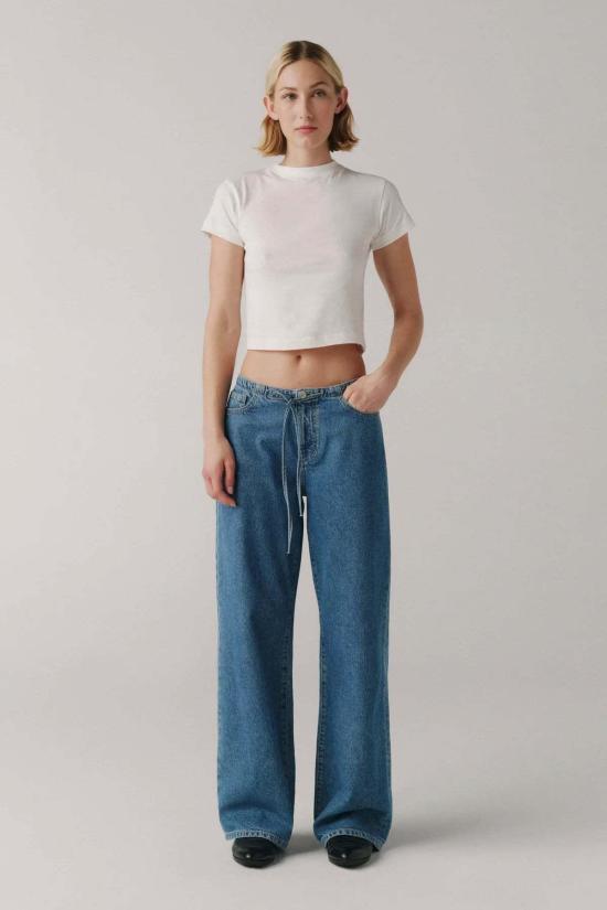  Warp + Weft 데님 팬츠 워프 + 위프트 더 빅 이지 진