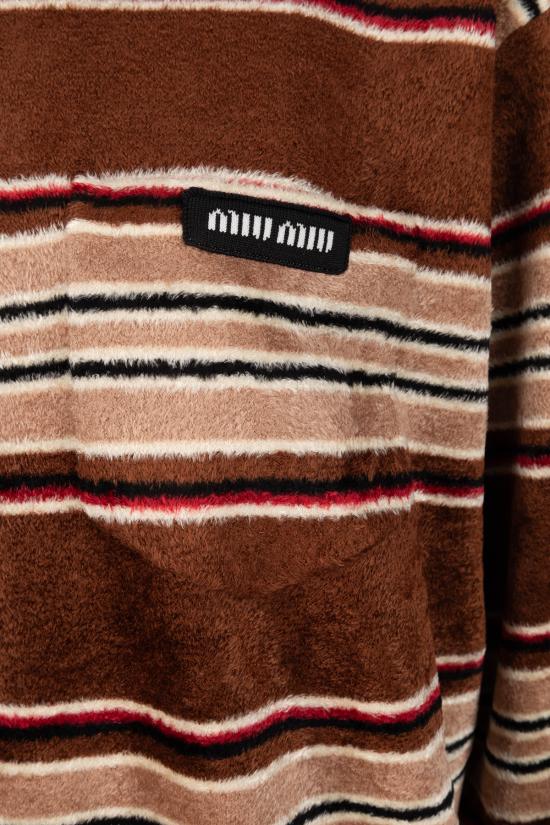 26SS 미우미우 스웨터 MML03S185M F0005 Tabacco - MIU MIU