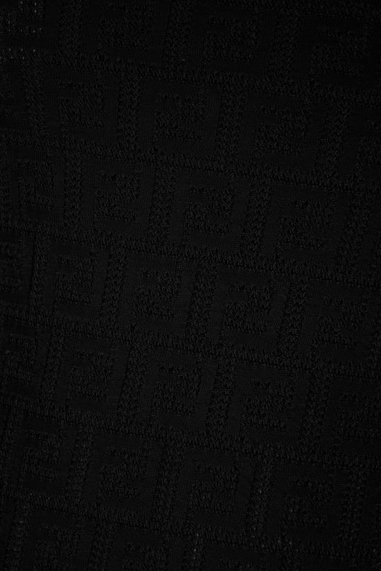 26SS 펜디 FF 코튼 비스코스 드레스 FZDD59AUZR F0GME Nero - FENDI