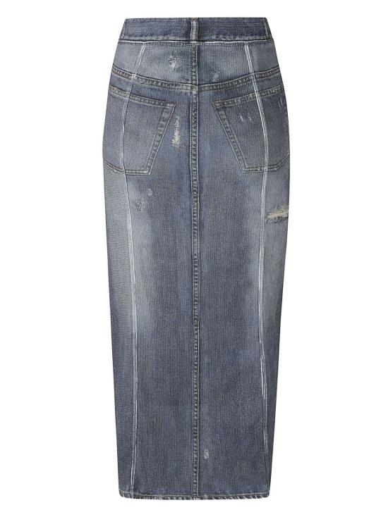  아크네 스튜디오 데님 스커트 AF0443 코튼