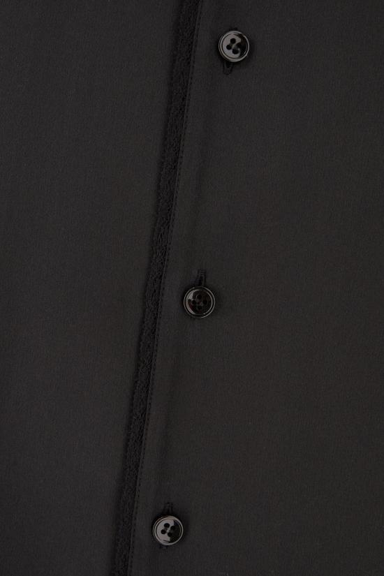 26SS 생로랑 셔츠 856270Y7G27 1000 Nero - SAINT LAURENT