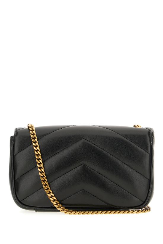 25FW 생로랑 루루 미니 램스킨 821749AAEAX 1000 Nero - SAINT LAURENT