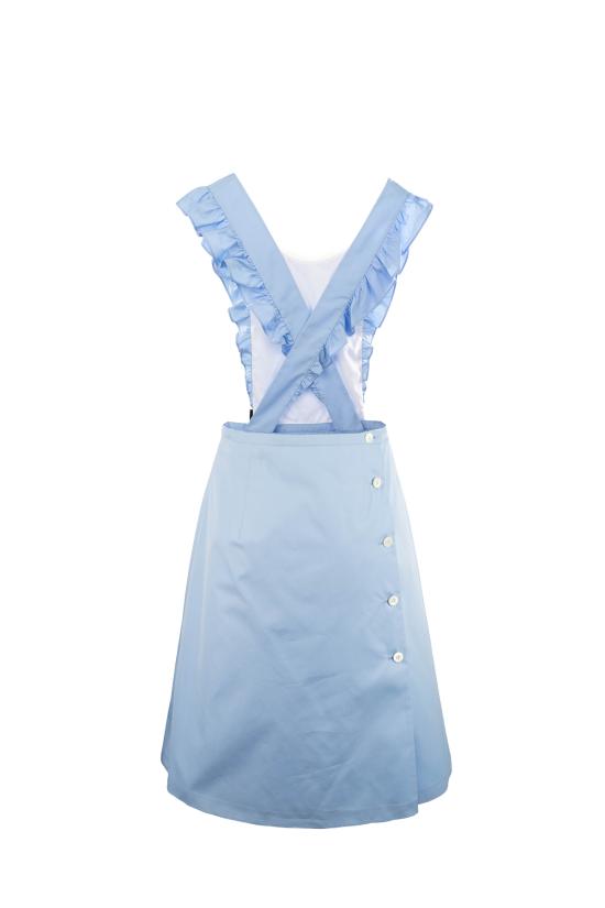 26SS 미우미우 숏 원피스 MF630119SE F0076 Celeste - MIU MIU