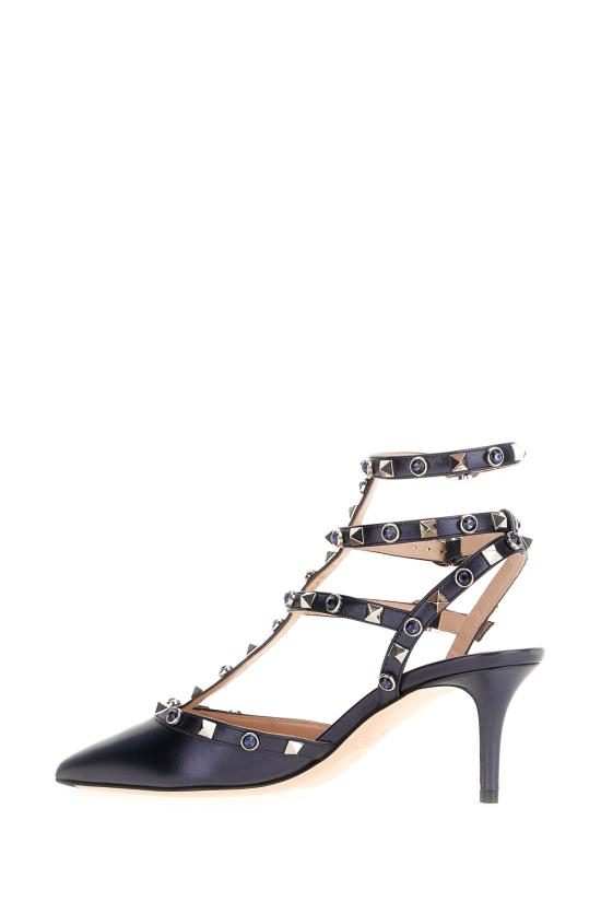 26SS 발렌티노 가라바니 드레스 슈즈 8W0S0375ELQ F8Y PURPLISH NAVY DARK INDIGO - VALENTINO GARAVANI