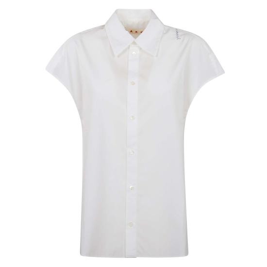  마르니 셔츠 카마0565 S1 UTC223 셔츠 화이트