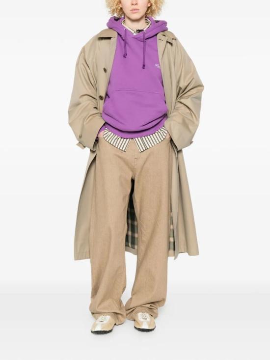  오트리 후드 티셔츠 메인 후드티 스웨트셔츠 화이트 - AUTRY