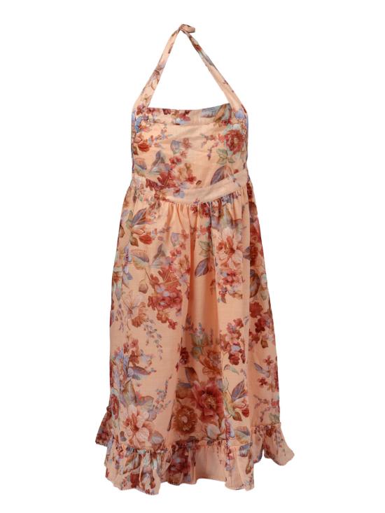  [키즈] 짐머만 원피스 키즈 어웨이큰 홀터 드레스 베이지