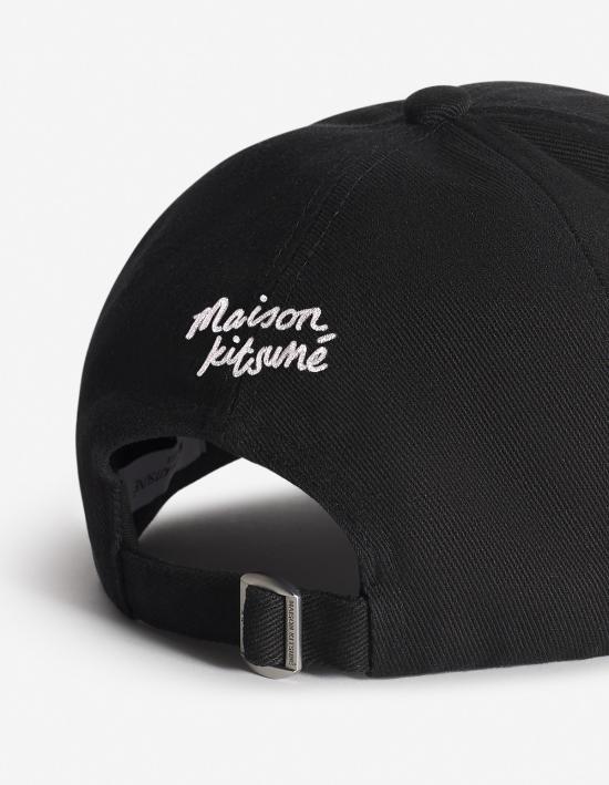  메종키츠네 볼캡 메종 키츠네 더블 폭스 헤드캡 앤트러사이트 - MAISON KITSUNE