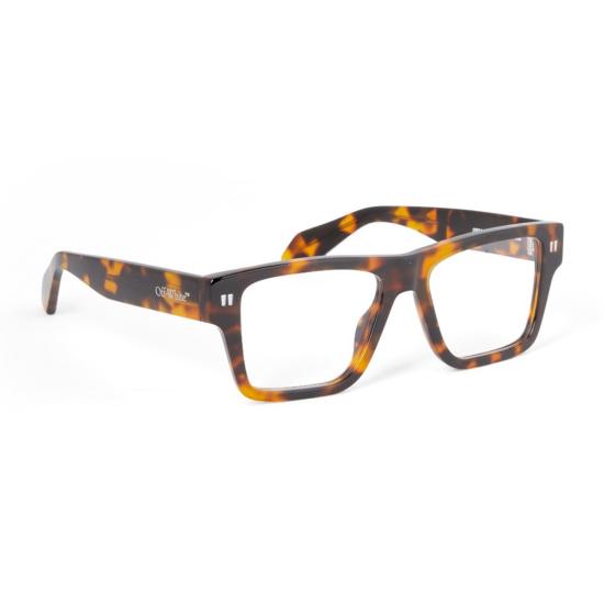  오프화이트 안경 오프 화이트 Oerj075 스타일 75 안경 하바나 블루 블록