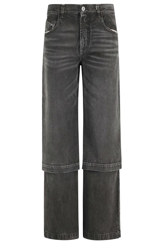  디 아티코 데님 팬츠 아티코 롱 팬츠 진 블랙