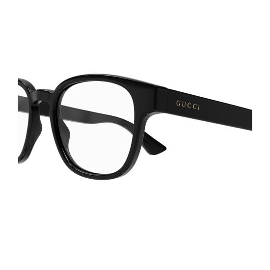  구찌 안경 GG1343 O 리네아 인스티튜셔널 로고 안경 블랙 - GUCCI
