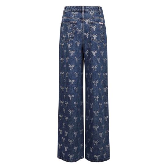  셀프 포트레이트 데님 팬츠 Rs25 812 P Bl 진 블루