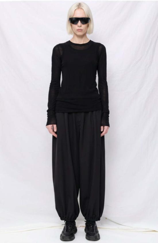  멜리타 바우마이스터 긴팔 티셔츠 긴팔 더블탑 - MELITTA BAUMEISTER