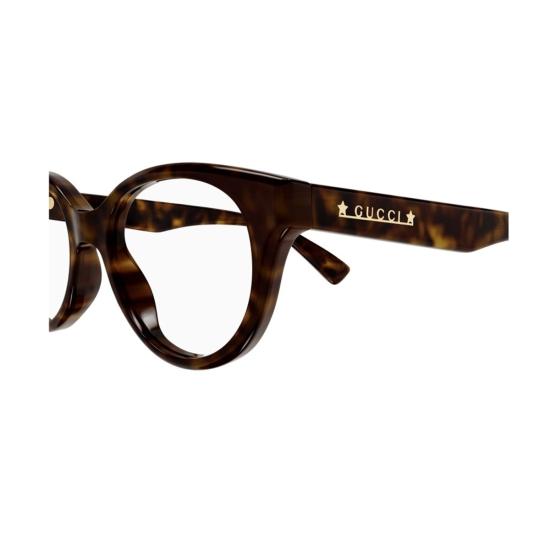  구찌 안경 Gg1590 O Linea 레터링 005 광학  Marrone - GUCCI