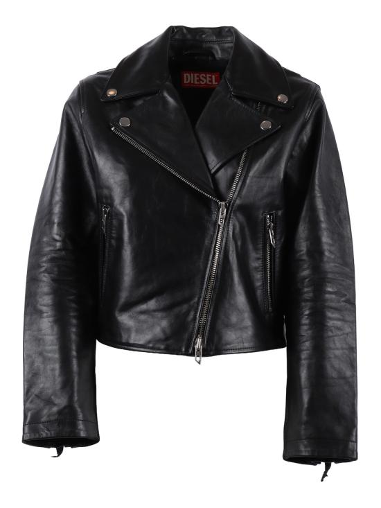  디젤 가죽 자켓 카우하이드 가죽 재킷 블랙