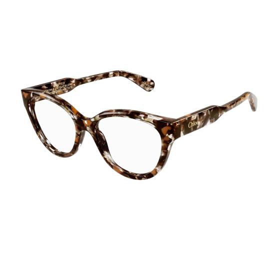  끌로에 안경 Chloé Ch0193 O Gayia 고양이 눈 광학  오렌지 - CHLOE