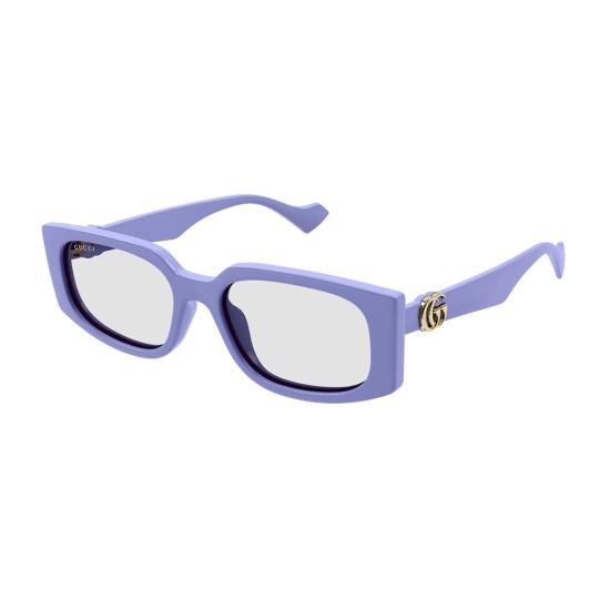  구찌 안경 GG1534 S 라인 GG 로고 선글라스 비올라 - GUCCI