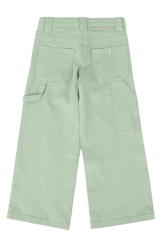  [키즈] 스텔라 맥카트니 스트레이트 팬츠 스텔라 매카트니 아동용 녹색 바지 - STELLA MCCARTNEY