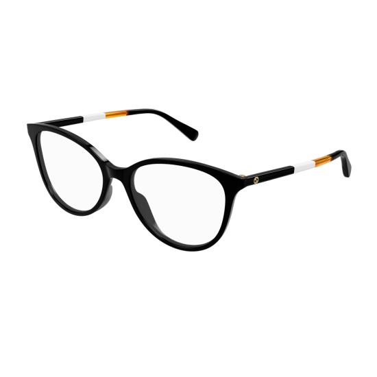  구찌 안경 GG0958 O 리네아 엠블럼 007 재활용 아세테이트  블랙