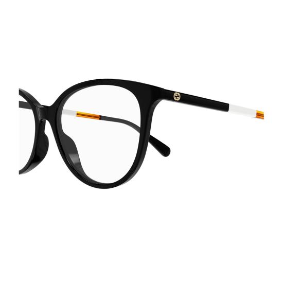  구찌 안경 GG0958 O 리네아 엠블럼 007 재활용 아세테이트  블랙 - GUCCI