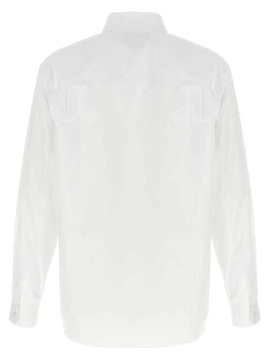  구찌 긴팔 셔츠 포플린 코튼  화이트 - GUCCI