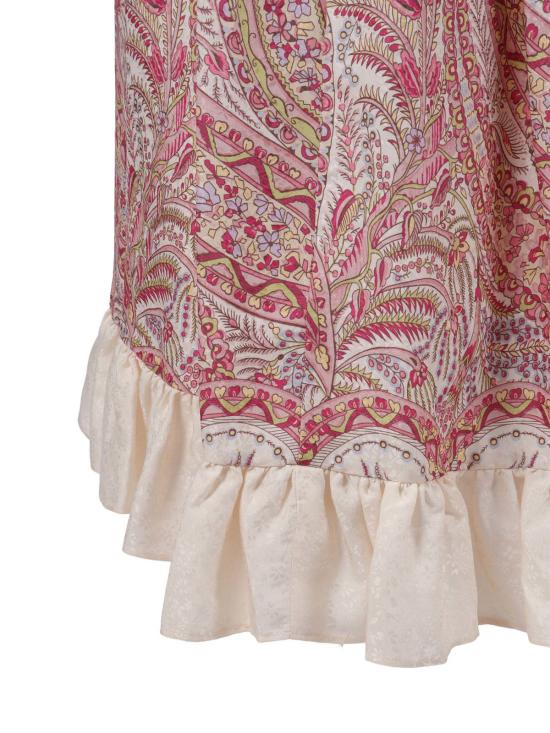  에트로 롱 스커트 핑크 - ETRO