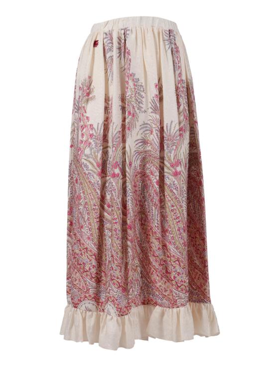  에트로 롱 스커트 핑크 - ETRO