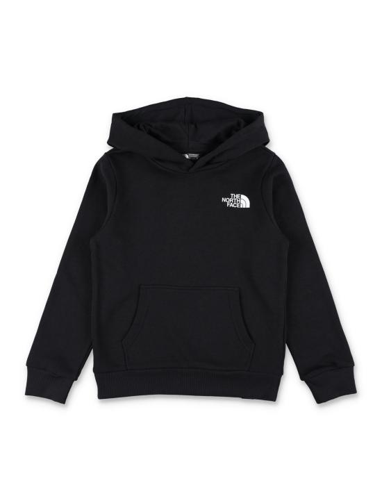  [키즈] 노스페이스 풀오버 심플 돔 라이트 키즈 후드티 블랙